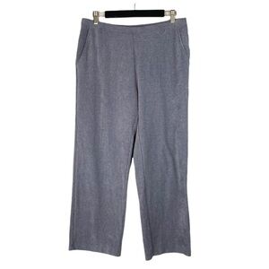 L.L. Bean Charcoal Gray Corduroy Pull On Pants w/pockets Size XL